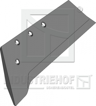 Schnabelschar 16'' - links 34.0222 zu Pflugkörper-Typ V-LP (Kuhn)